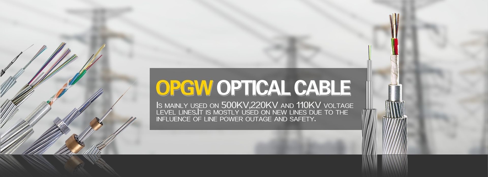 qualité Fiber Optic Cable extérieure usine