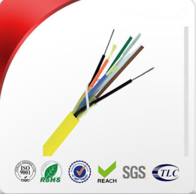 Conception optique protégée serrée multi de porteur axial du câble d'intérieur FRP de fibre