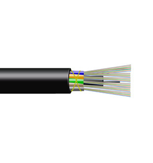 Cable à fibre optique soufflé à l'aide de l'air pour le déploiement rapide de fibres à faible frottement dans les conduits et les microproducts