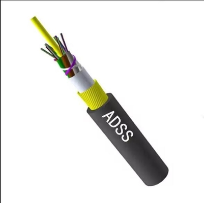 Cable aérien à fibre 12 noyaux 24 noyaux 48 noyaux câbles à fibre optique