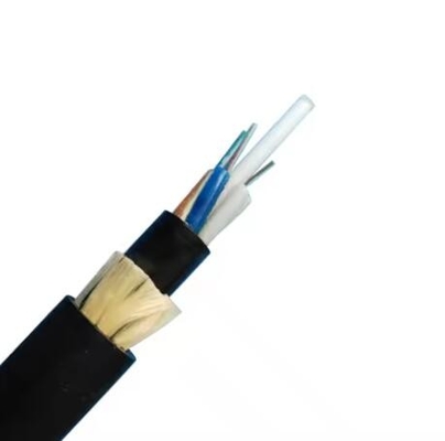 ADSS en mode unique avec support autonome de 24 cœurs câble à fibre optique G652D pour antenne