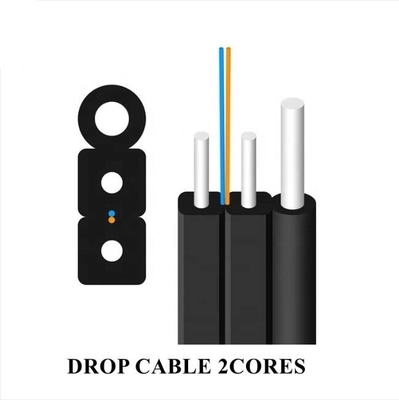 Cable de décharge en fibre optique FTTH en mode unique extérieur G. 657A1 G. 657A2