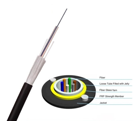 GYFXTY câble en fibre optique à fibre de verre en tubes uni-libres blindés