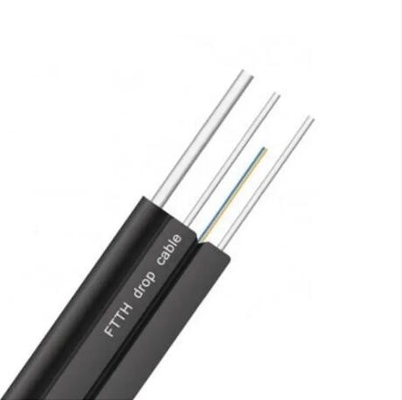 Cable de décharge FTTH extérieur 1 cœur 2 cœurs 4 cœurs Autoportant G657a1 G657a2 9/125