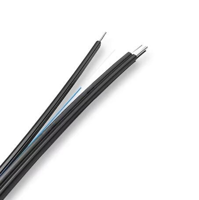 Cable optique bifurqué descendant extérieur FTTH G657A GJYXCH 2 câble optique mono-mode