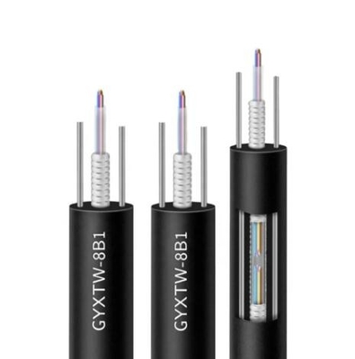 6 Modèle multimode de base extérieur câble optique à fibre blindée GYXTW