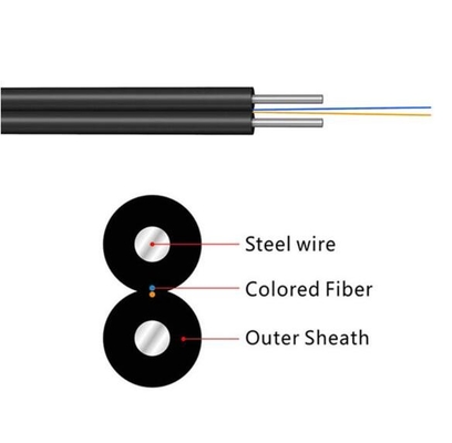 Cable à décharge FTTH 1fo G657A Cable à fibre optique
