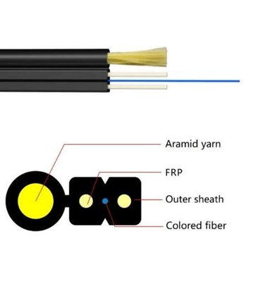 Cable à décharge FTTH 1fo G657A Cable à fibre optique