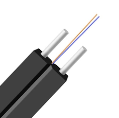 Le câble FTTH à chute intérieure, résistance au FRP Memeber, 1-12F, choix de OS2/OM2/OM3/OM4, LSZH