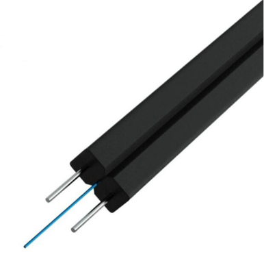 Cable optique en fibre optique extérieur à 4 cœurs plat auto-supportant FTTH