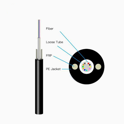 Cable à fibre optique en mode unique blindé extérieur avec G652D Fibre GYXTW