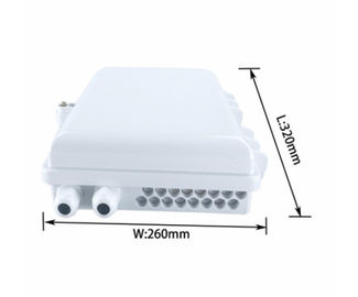 Boîte de distribution de la résistance aux chocs de port de l'interface 4 de FC/LC 750N Ftth