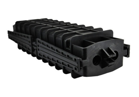 Type horizontal couleur noire de câble de 36 noyaux de fermeture de fibre optique de joint