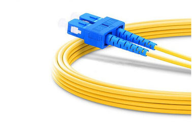 LC - longévité optique ISO9001 de cycles de la corde de correction de fibre de mode unitaire de Sc 500