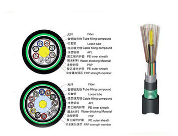 Câble optique lâche multi de fibre de tube du noyau G657A2 ADSS de gaine de PE d'OEM de la Chine