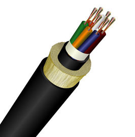 Avantages flexibles élevés autosuffisants de l'envergure 150m de conception de fil d'Aramid de câble optique de fibre d'OEM de câble optique de fibre