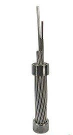 Tubes en acier inoxydable à fils OPGW câble à fibre optique 82.0kN Max Stress de travail pour l'extérieur