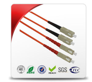 FC - simplex optique optique 3mm de corde de pullover de fibre de la corde de correction de fibre de St FTTH
