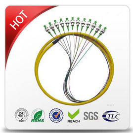LC - longévité optique ISO9001 de cycles de la corde de correction de fibre de mode unitaire de Sc 500