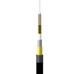 Tout le câble optique diélectrique ADSS de fibre de noyau de soutien 24 d'individu aucun matériel en métal dans la structure