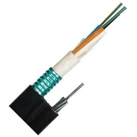 Câble optique extérieur GYXTC8S/GYXTC8A de fibre de tube du schéma 8 de soutien lâche central d'individu
