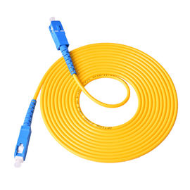 1M 3M 5M 10m 20M 30M LC au câble optique recto optique de mode unitaire de SM de câble de pullover de corde de correction de fibre de LC pour le réseau