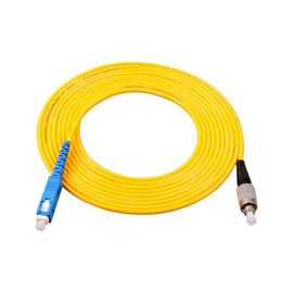 Sc - la corde de correction de LC, correction de fibre câble usine de concentricité de PVCmaterial de diamètre de 2.00mm la haute