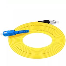 Bon tresse optique de fibre de répétabilité pour le Sc optique/UPC de cable connecteur