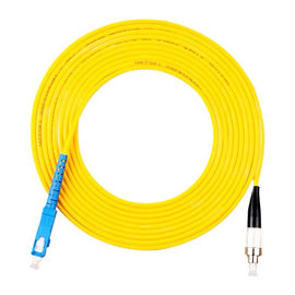 Bon tresse optique de fibre de répétabilité pour le Sc optique/UPC de cable connecteur