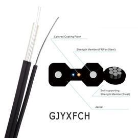 Câble d'interface d'intérieur de LSZH/PVC de réseau imperméable léger de la veste FTTH