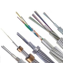 OPGW le câble optique aérien extérieur de fibre de noyau du fil de masse 48