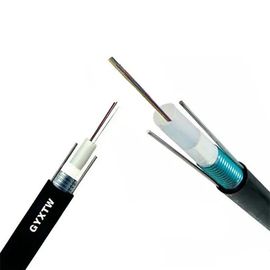 Bon prix de câble optique évalué extérieur de fibre de mode unitaire de 216 noyaux, câble optique blindé Gyts de la fibre Om3