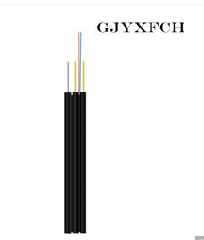 Diamètre de noir de câble de fibre/blanc d'intérieur optique mou autosuffisant de veste de la couleur 245±10um de revêtement