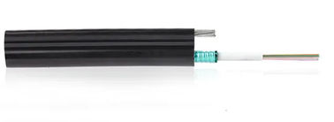 Marque autosuffisante TW-SCIE de câble aérien de couleur noire de câble optique de fibre de 12 noyaux