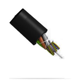 24 câbles à fibres optiques aériens optiques ignifuges non métalliques extérieurs de cable électrique de noyau