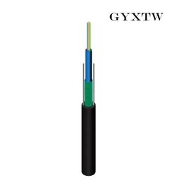 Câble optique extérieur multi de fibre de la télécommunication G652D de noyau