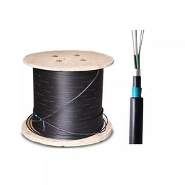 288 armure en acier ondulée blindée extérieure de bande de câble optique de fibre des noyaux GYTA53