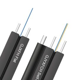 Câble optique d'intérieur extérieur de fibre du câble d'interface de FTTH GJYXCH/GJYXFCH pour le réseau à la maison