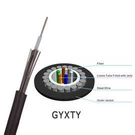 Fil de câble optique de fibre de SM extérieur d'antenne et de conduit G657A de tube lâche central de la Chine GYXTY