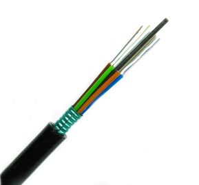 Mode unitaire blindé échoué par tube lâche de câble optique de fibre du noyau 2-144 aérien extérieur de GYTS