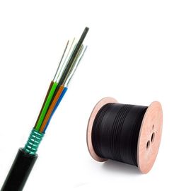 Cable à fibre optique mono-mode à base de câble à haute résistance à l'acier membre 48 destiné à une installation en extérieur et en vol