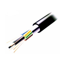 36 câble optique à fibre optique mono-mode à noyau unique GYTA tube lâche enfilé pour l'installation aérienne et de conduit dans des environnements difficiles