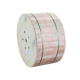 48 envergure externe noire autosuffisante de la couleur 100 de gaine de câble optique de fibre des noyaux ADSS