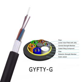 Tube lâche de câble d'Ofc de noyau de GYFTY 12 non métallique et non - extérieur blindé