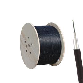 Tube lâche central de fibre de noyau aérien extérieur du câble optique GYFXTY 4 non métallique et non - câble blindé de fibre