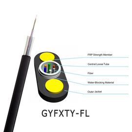 Câble lâche central d'Ofc de noyau du tube GYFXTY 6 non métallique et non - blindé