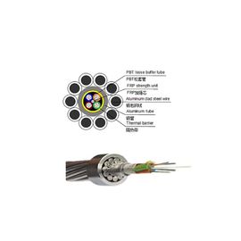 24 câbles optiques du fil de masse ACS OPGW du noyau OPGW de steelFiber inoxydable aérien composé de bonne qualité