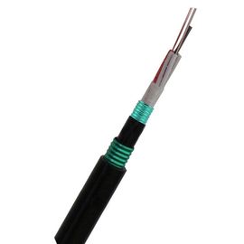 Câble optique blindé de fibre d'anti enterrement direct souterrain du rongeur GYTA53