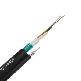 Câble optique extérieur multi de fibre du noyau GYTC8S du mode 6