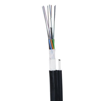 72 câble optique simple extérieur de fibre des noyaux GYFTY